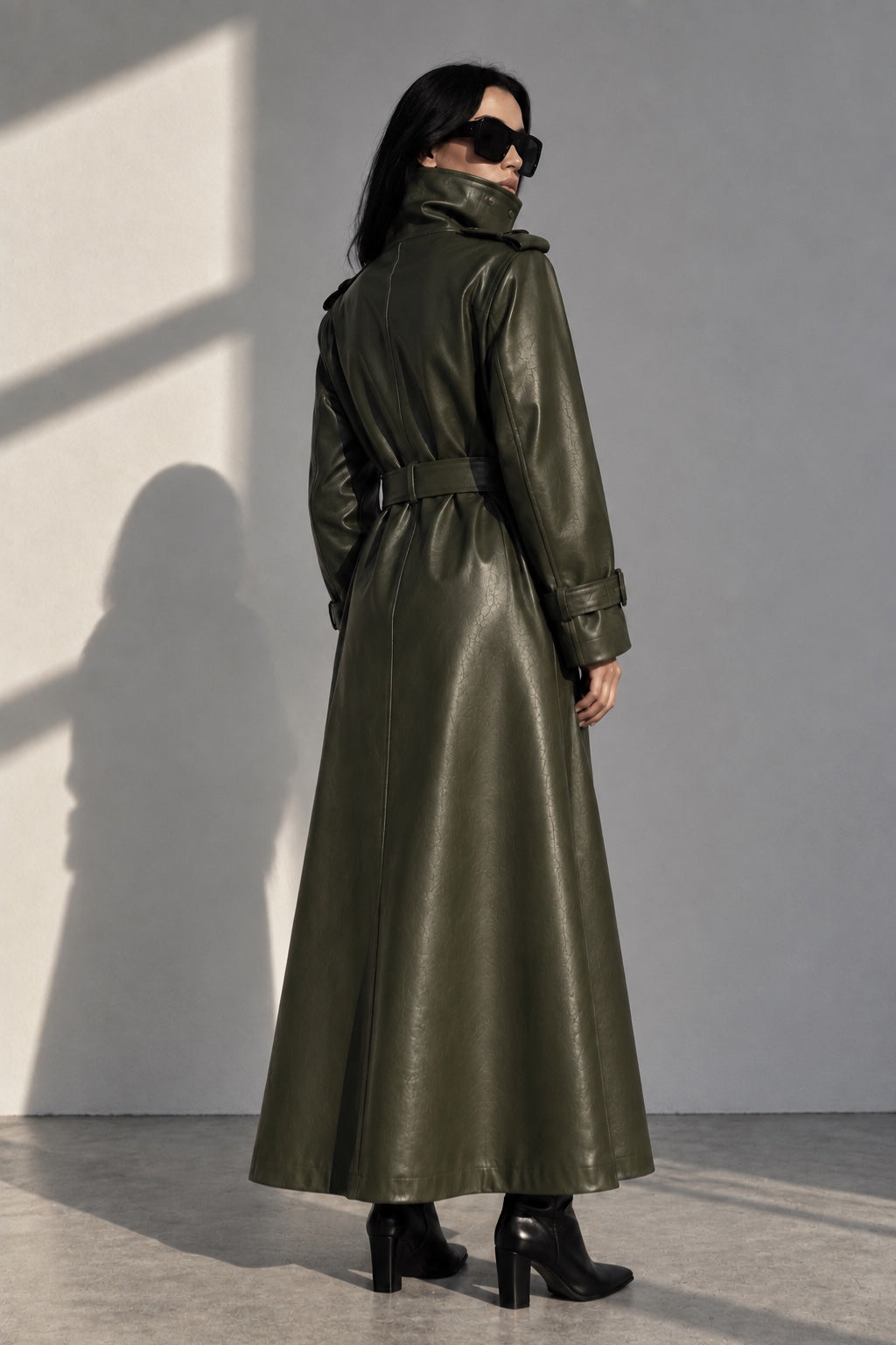 MANTEAU CONVERTIBLE 2-EN-1 KYNA — KHAKI