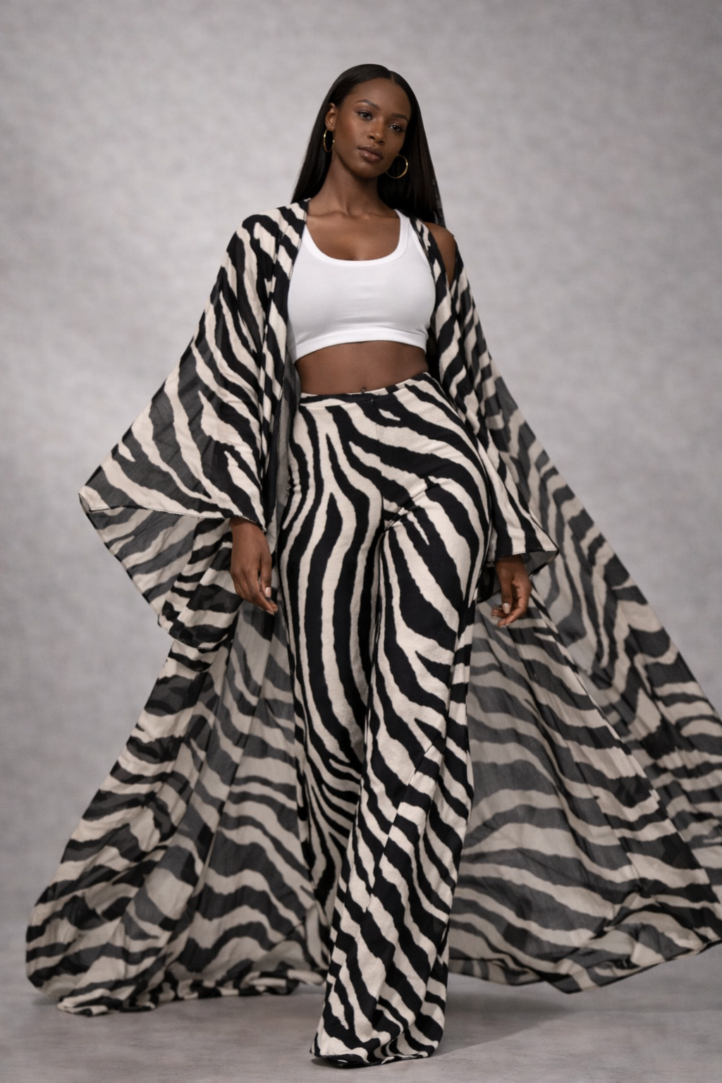 ZARIA – Ensemble imprimé zébré