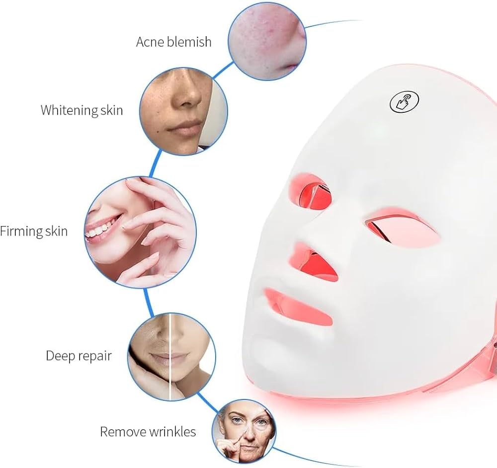 Masque LED Visage Anti-Âge