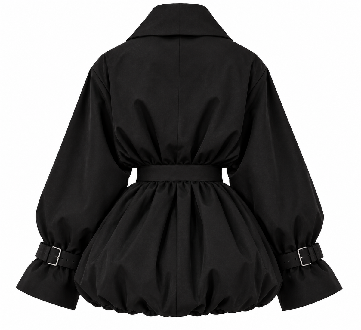 AYLA manteau oversize ceinturé